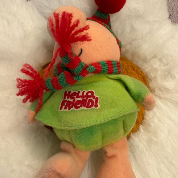 Ziggy Hello Friend American Greetings Forget Me Not Christmas Plush (SKU: 161TO) - Picture 2 of 4